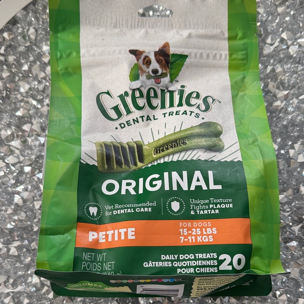 Original Petite Dental Dog Treats - Green